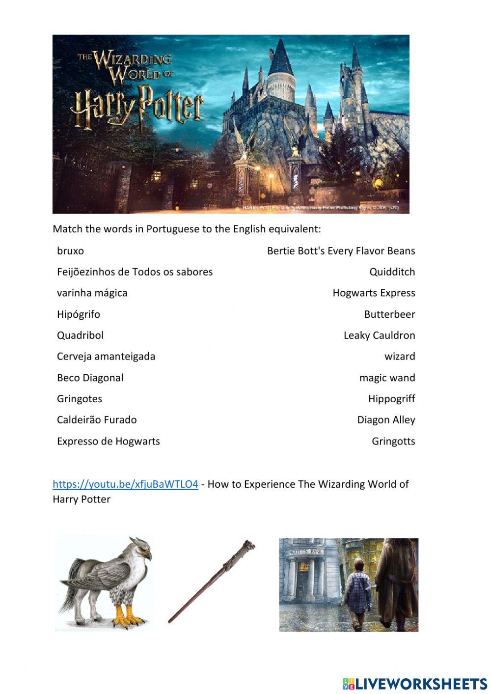 The Wizarding World of Harry Potter - PortuguesexEnglish The Wizarding World of Harry Potter - PortuguesexEnglish