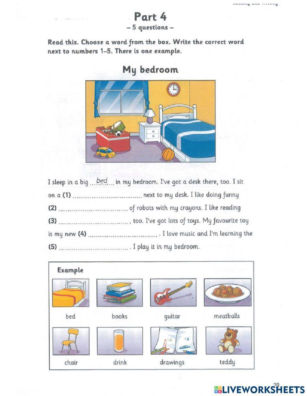 Starter 3 (2018) - Test 2 - Reading and writing