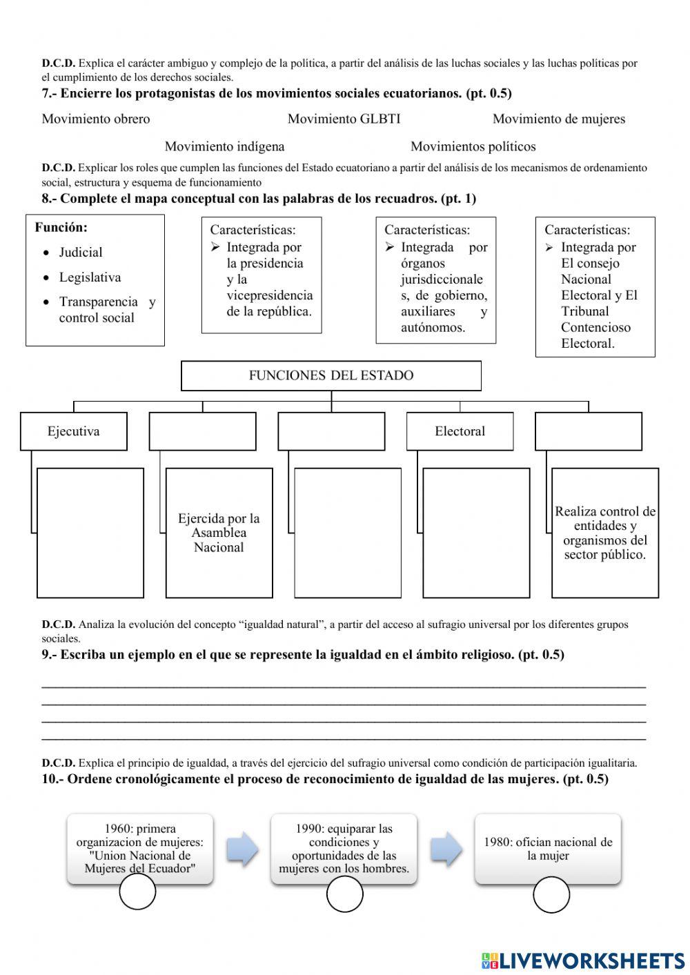 Ciudadanía Diferenciada 2do BGU