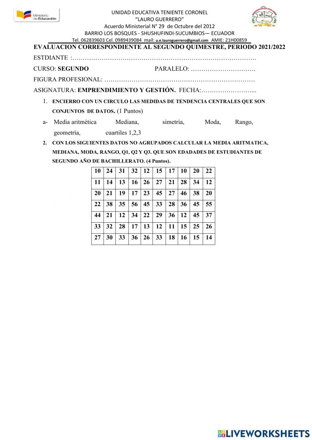 Emprendimiento y gestión