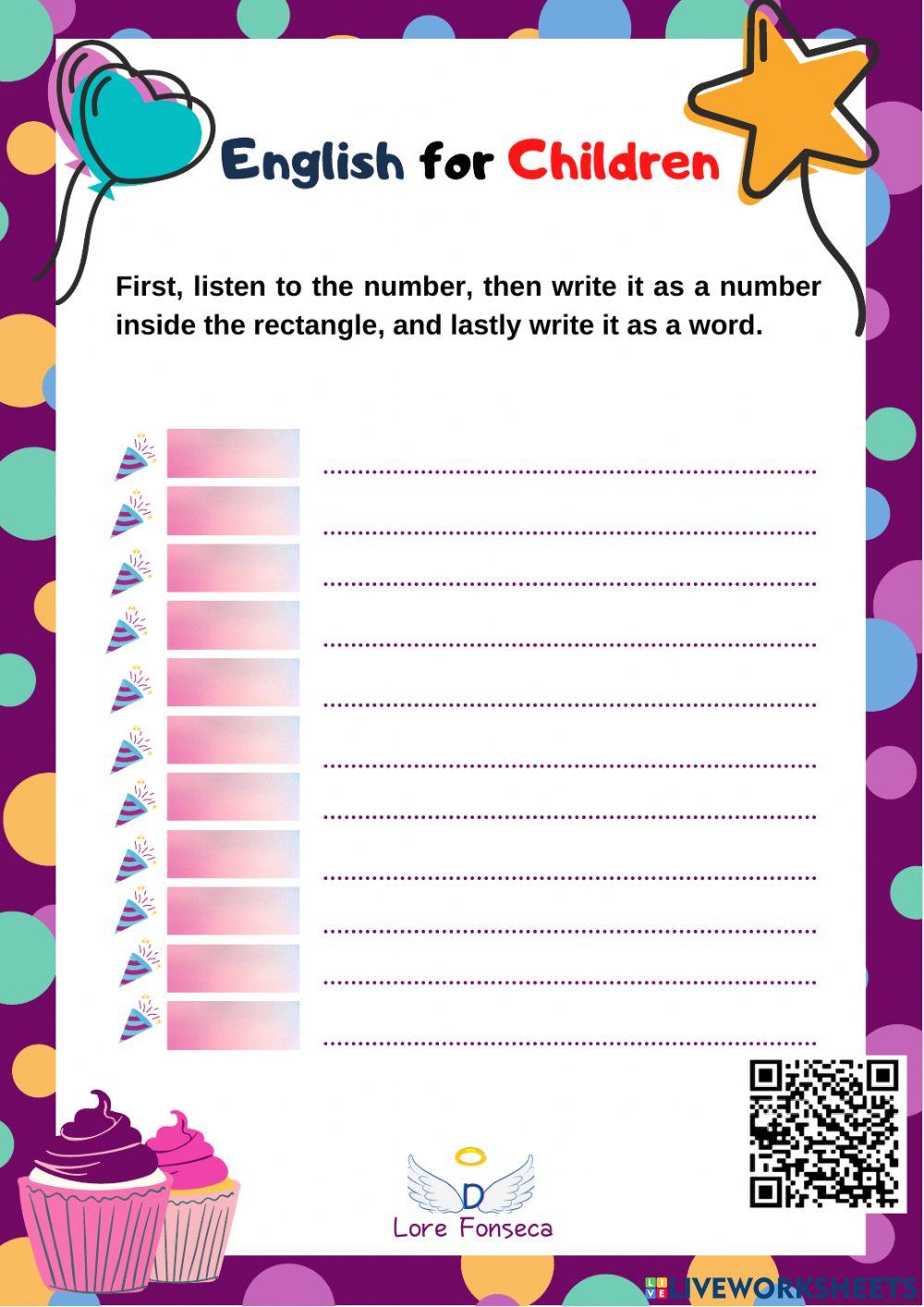 Cardinal numbers form 6 to 9 digits efc