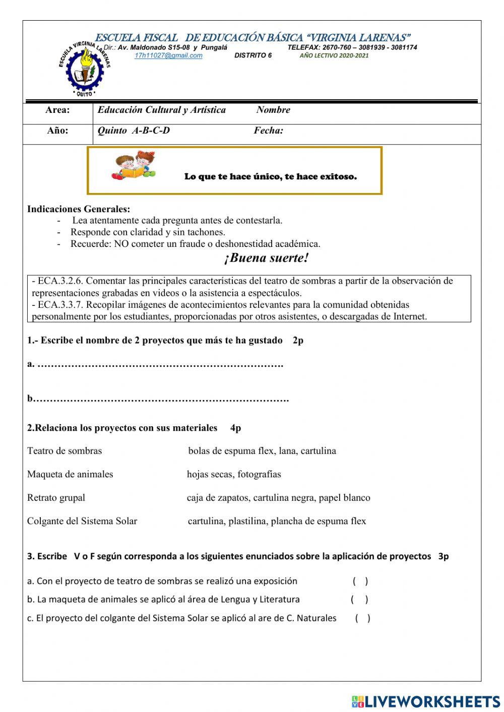 Educación artística