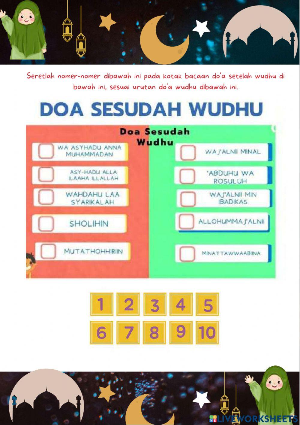 Bab ayo wudhu bagian 1