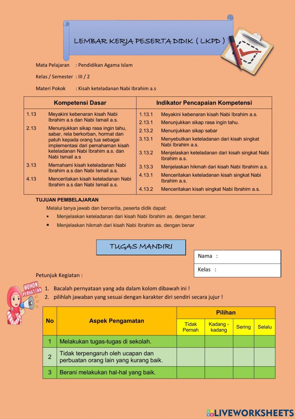 Lkpd nabi ibrahim a.s