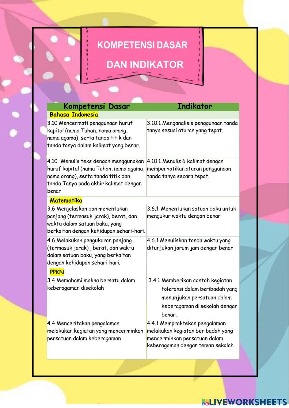 Kelas 2 Tema 8 Subtema 1 Pembelajaran 6