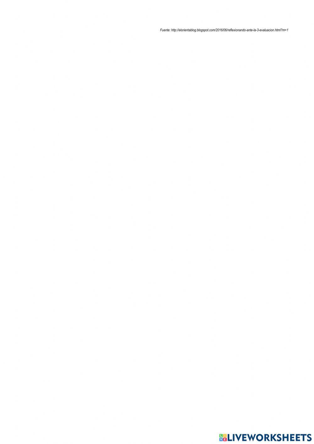 Reflexión final de curso