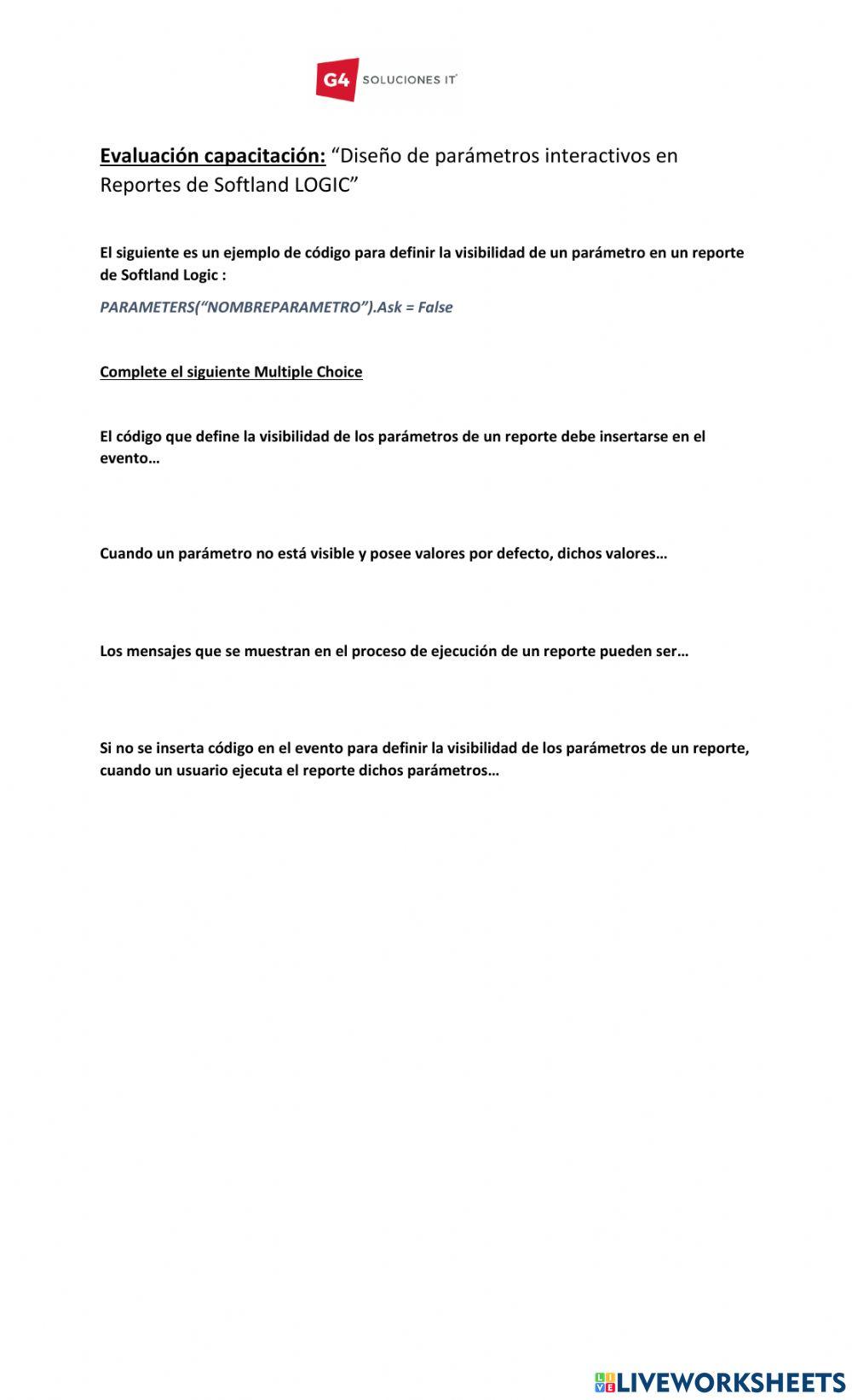 Diseño de Reportes Interactivos en ERP