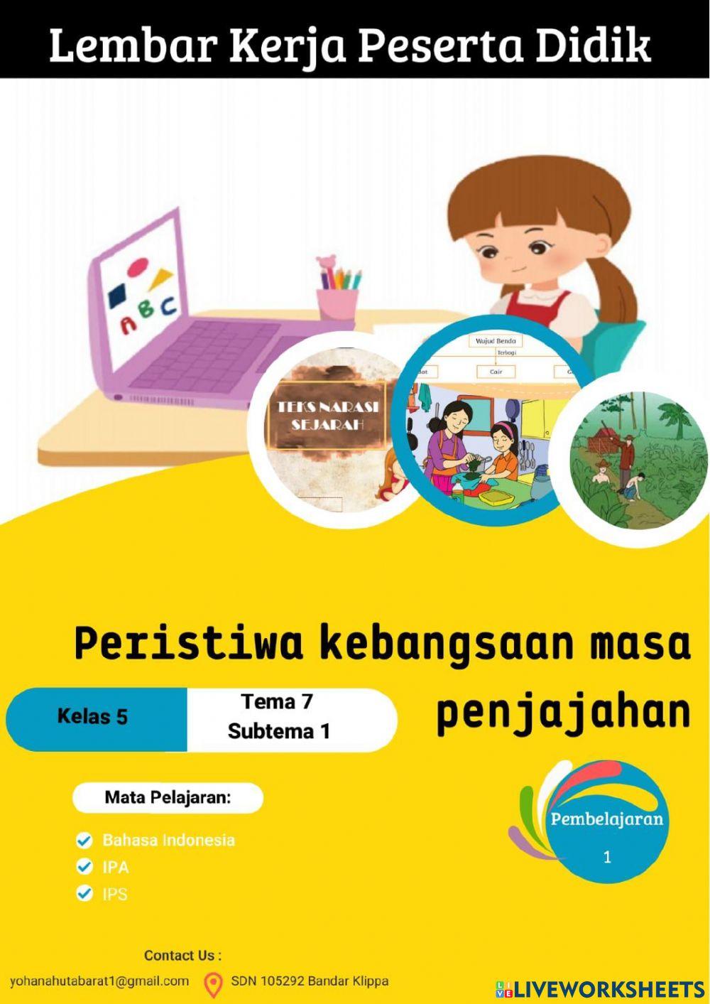 Lembar kerja peserta didik elektronik