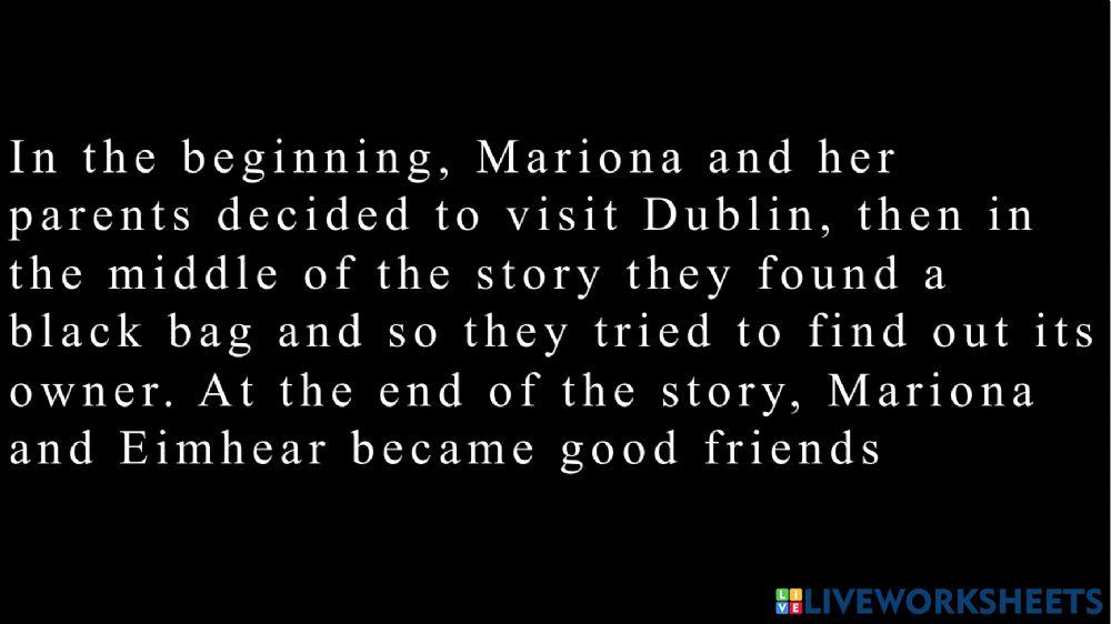 Retelling story with the hand strategy