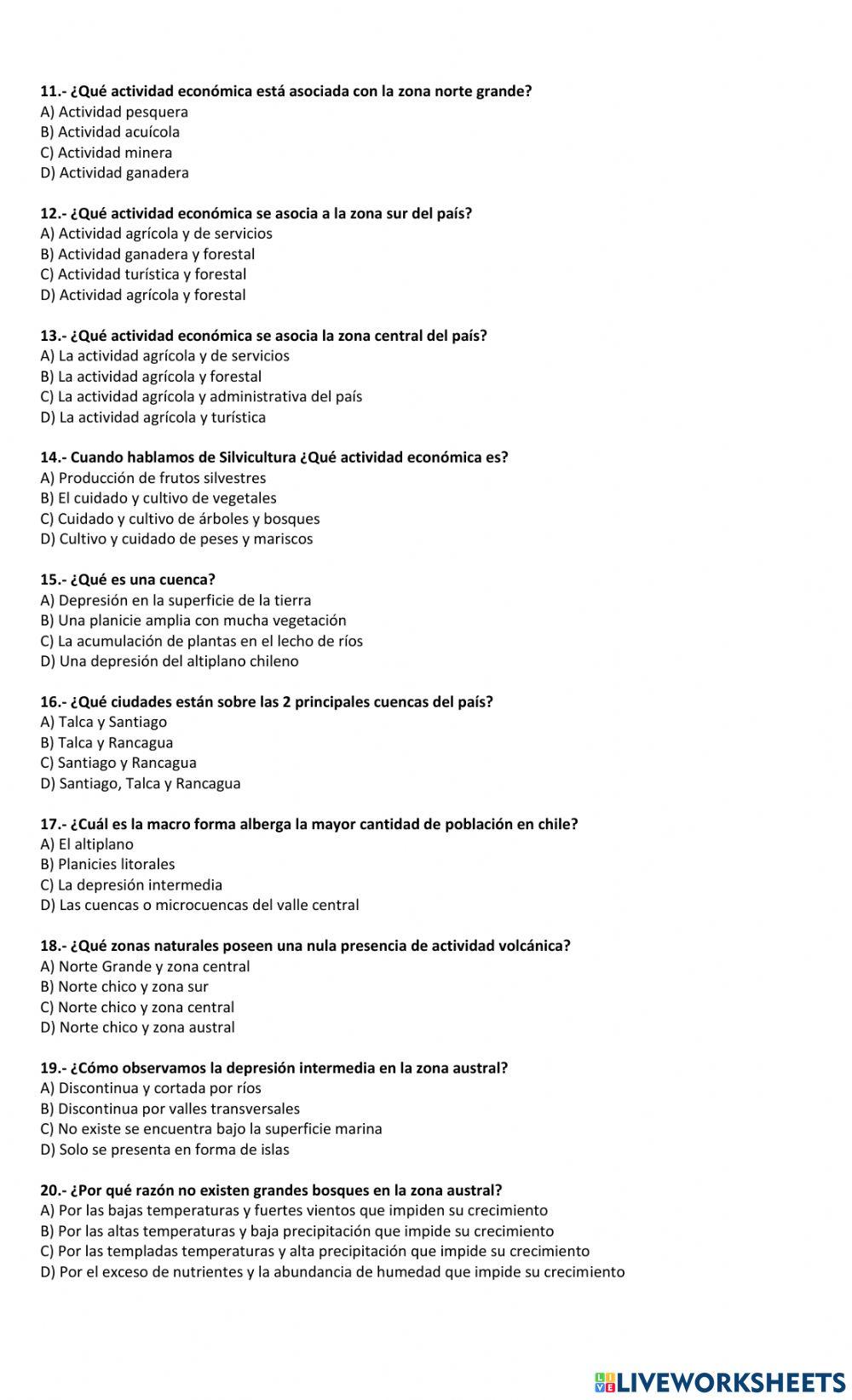 Evaluacion historia Macroformas