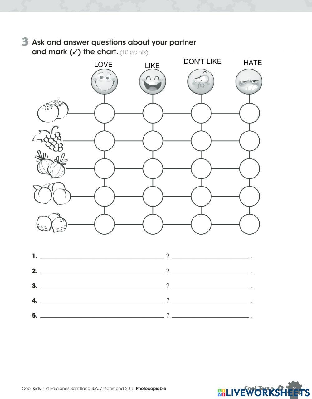 Cool kids test unit 5