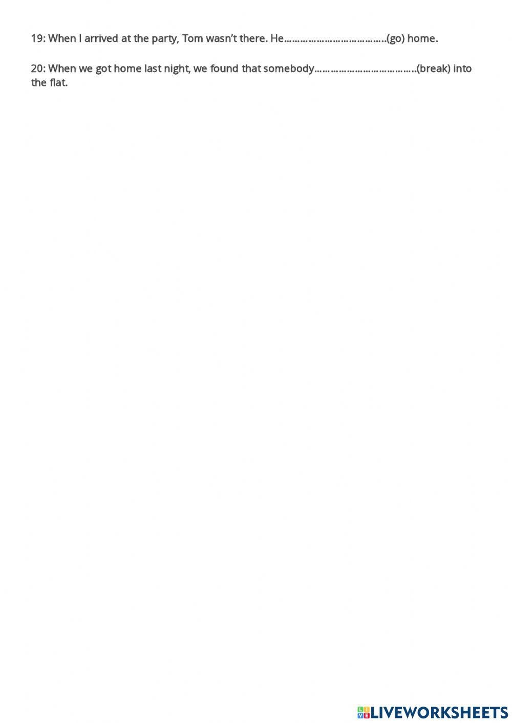 Past Perfect vs Past Perfect Continuous