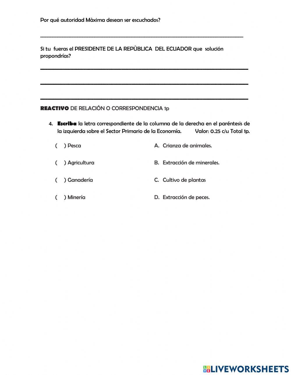 Estudios Sociales 4to