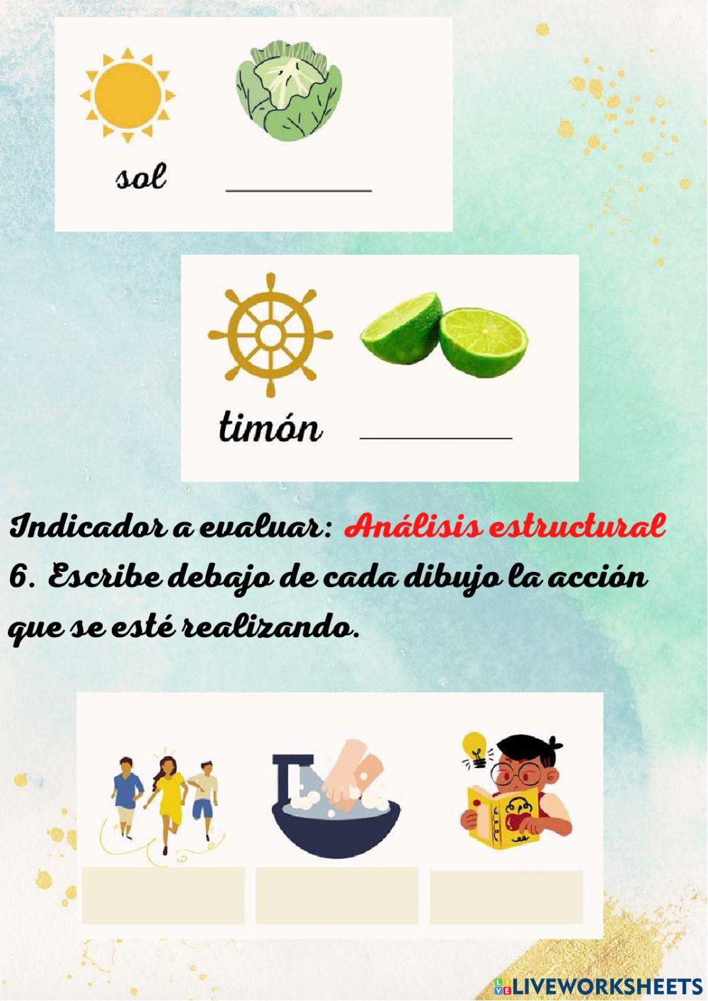 Test guiado: Ritmos de aprendizaje y niveles de lectoescritura
