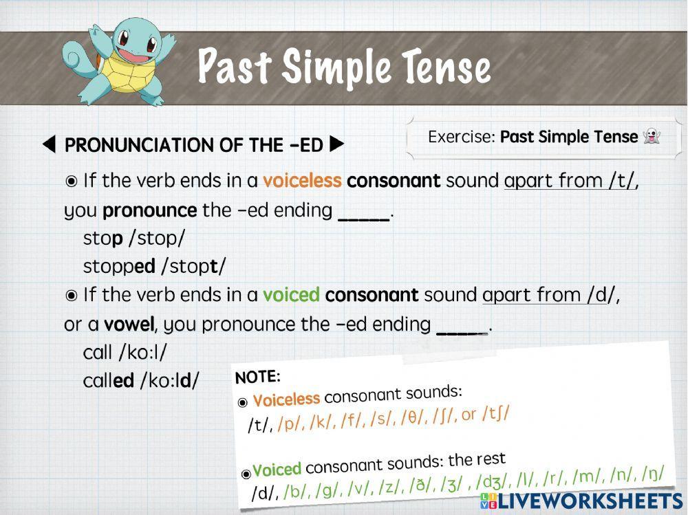 Ed-Ending Pronunciation