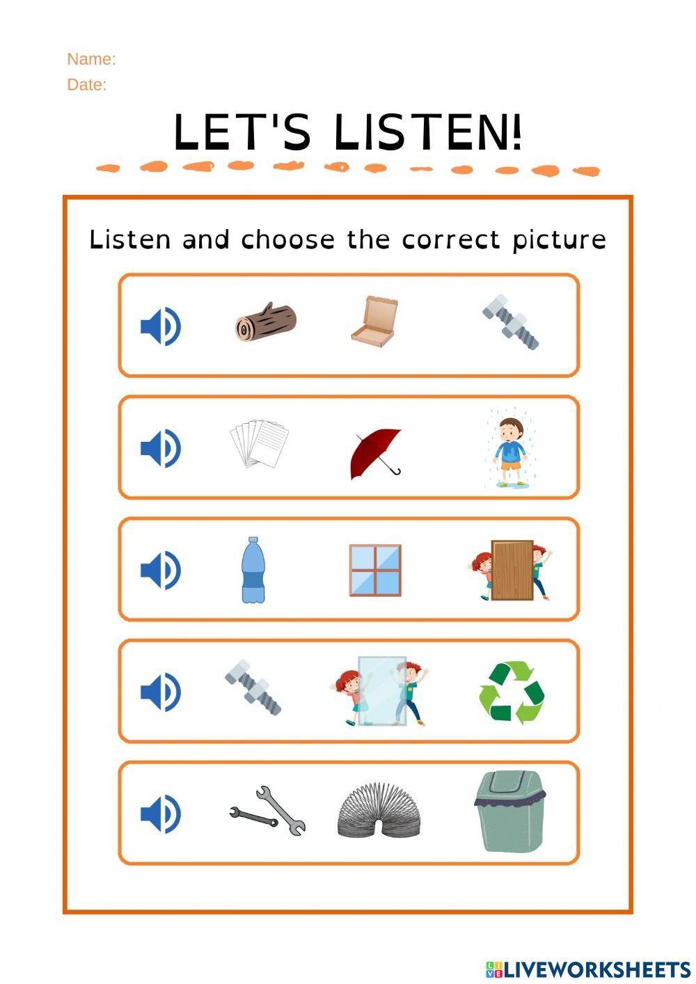 Let's listen! Unit 6