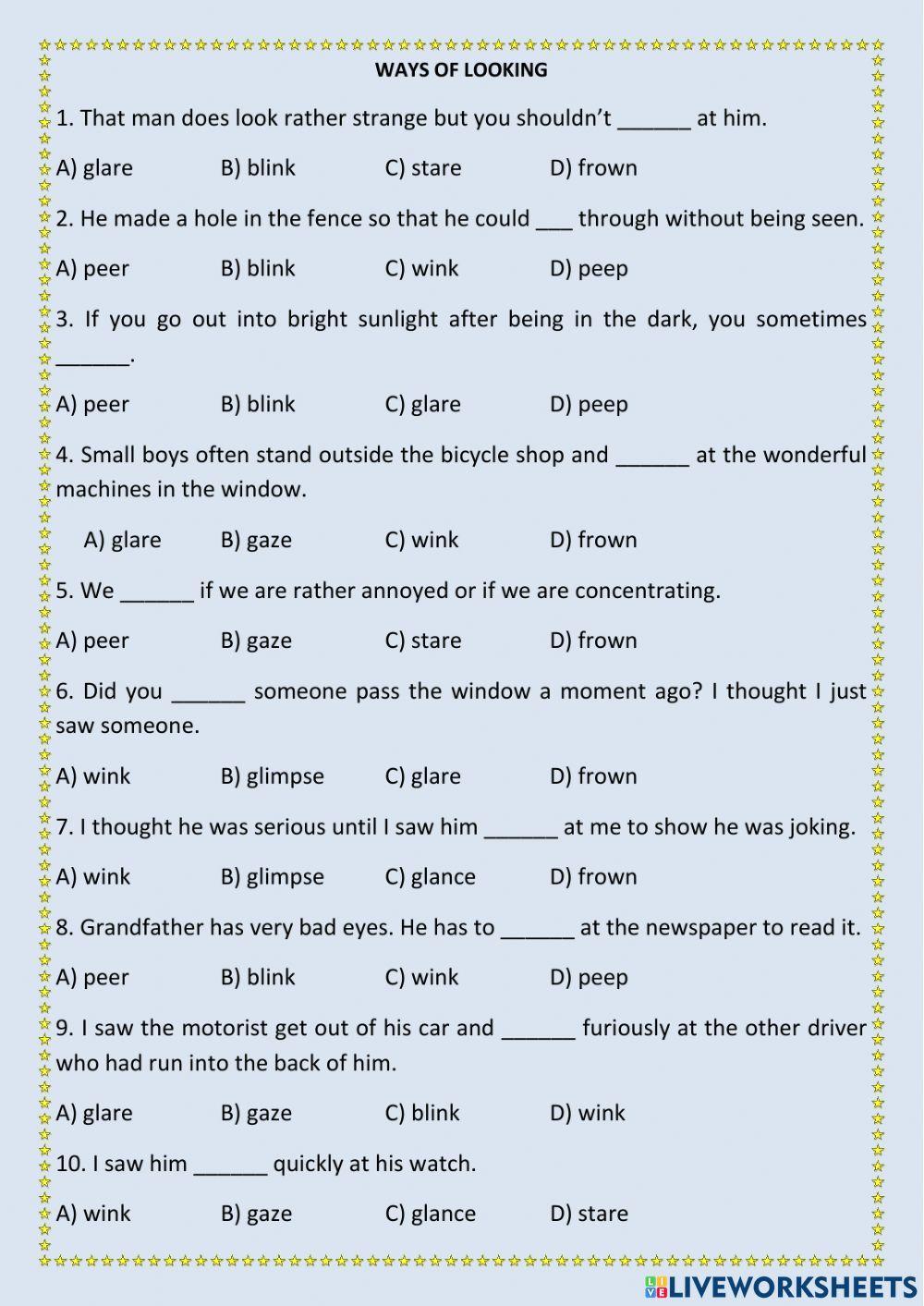 Ways of looking - walking