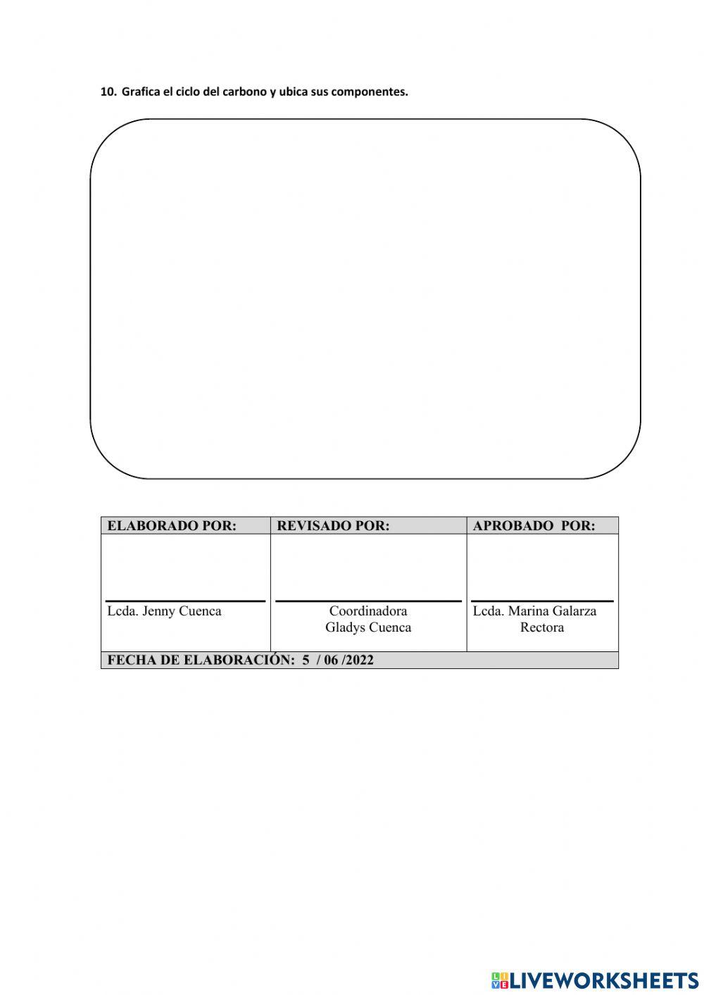 Octavo segundo quimestre