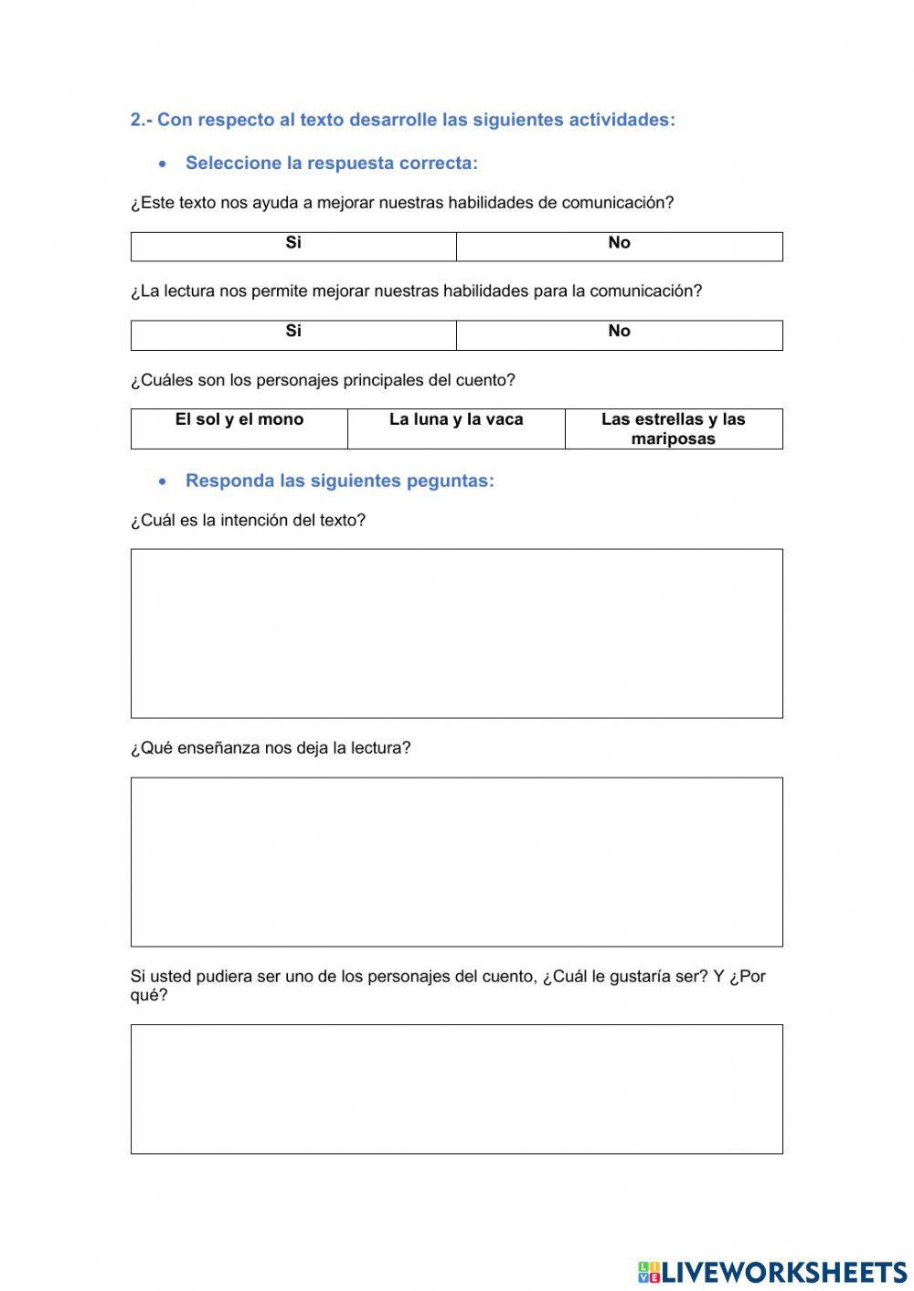 Taller La vaca y la luna