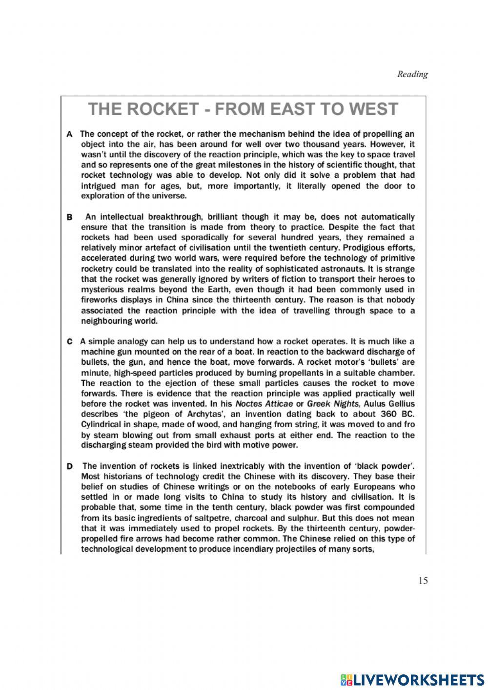 Ielts reading book 3 test 1 part 1