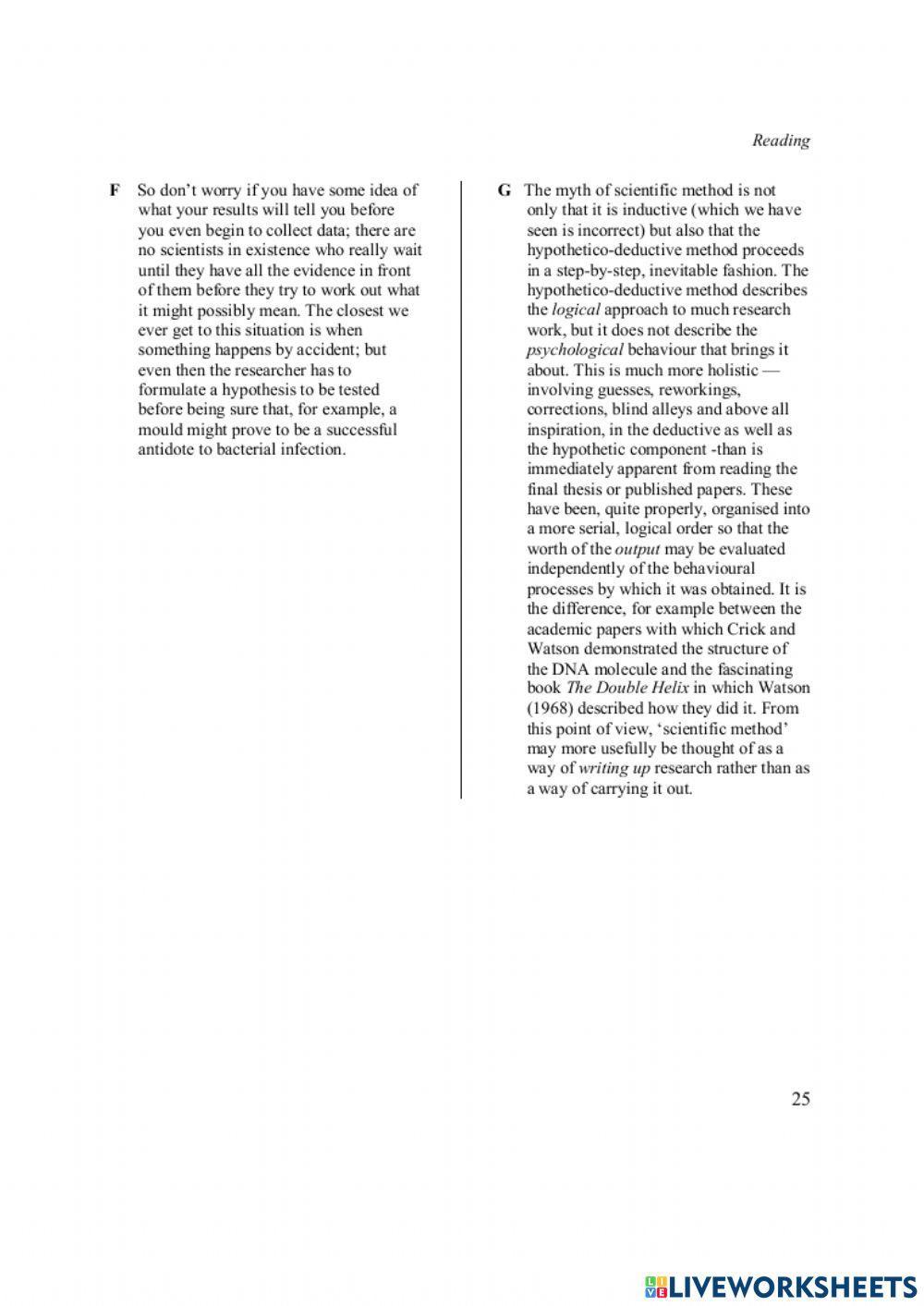 Ielts reading book 3 test 1 part 3