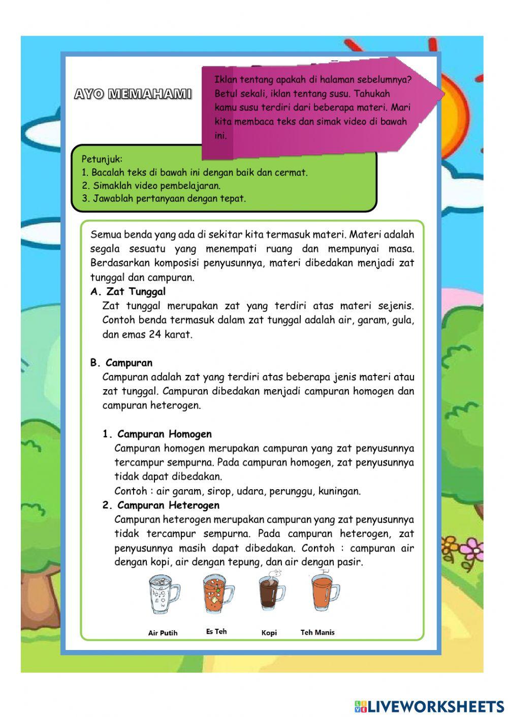 Kelas 5 Tema 9 Subtema 1 Pembelajaran 1