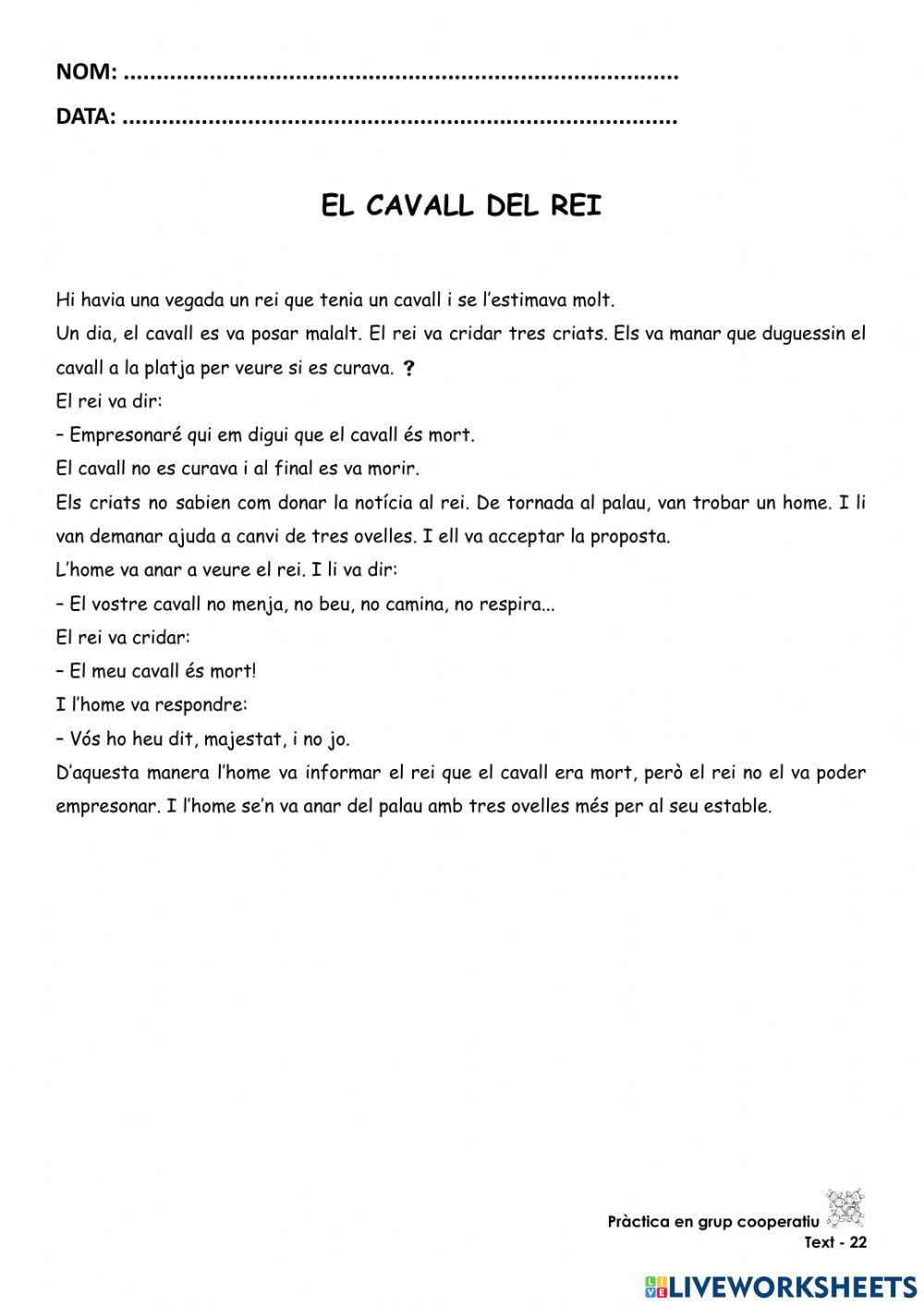 El cavall del rei