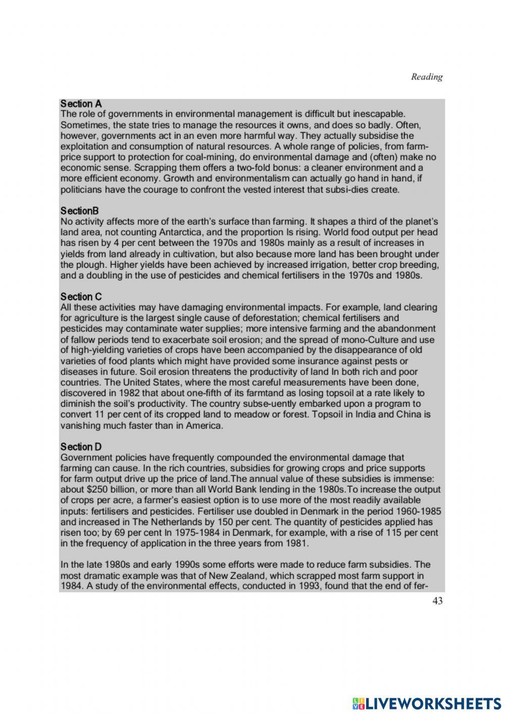 Ielts reading book 3 test 2 part 2