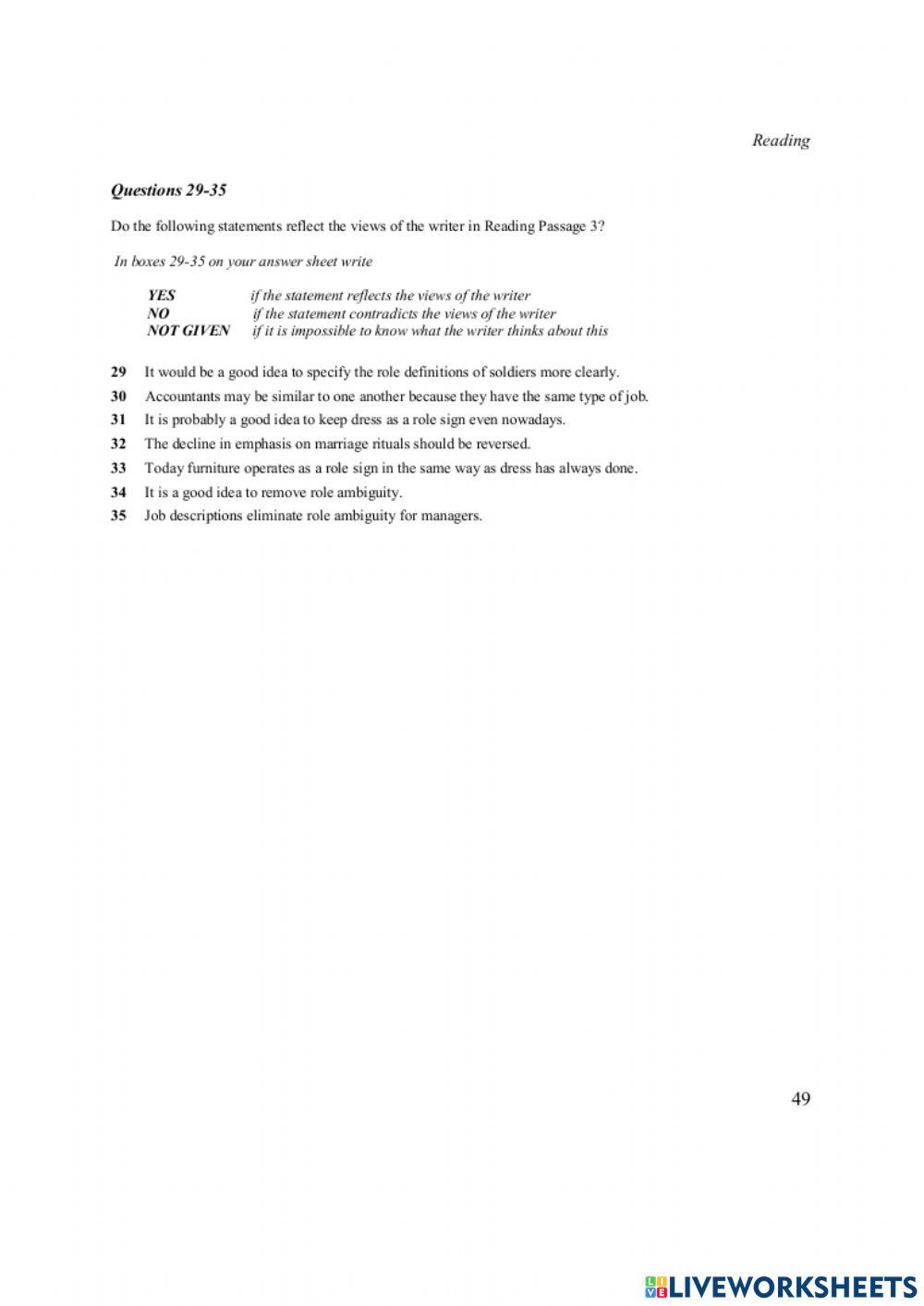Ielts reading book 3 test 2 part 3