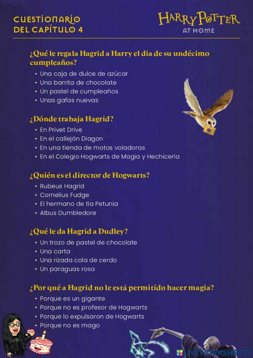 Harry Potter y la piedra filosofal - Cap. 4