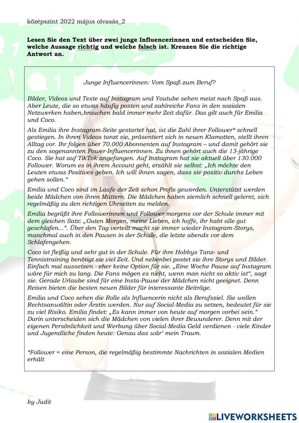 Junge Influencerinnen: Vom Spaß zum Beruf?