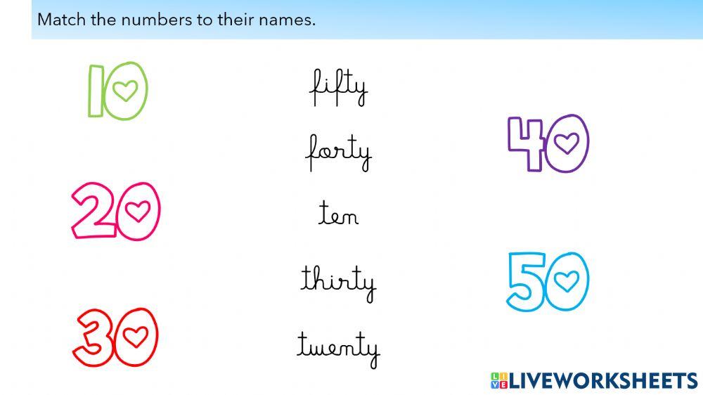 L6 - A1 - Numbers, Reading