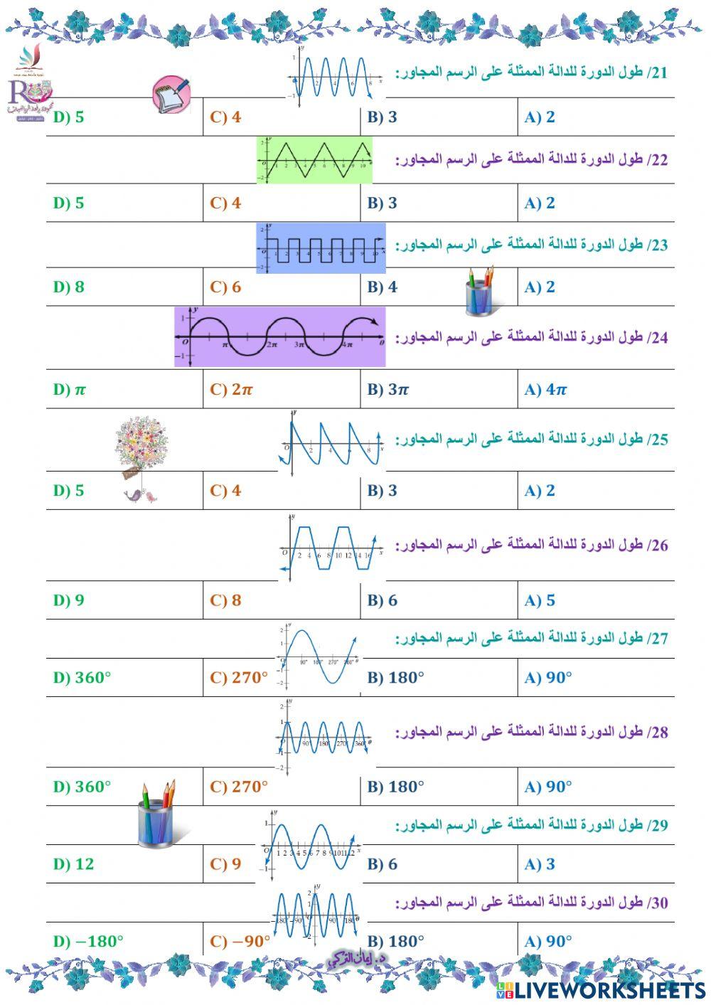 الدوال الدائرية