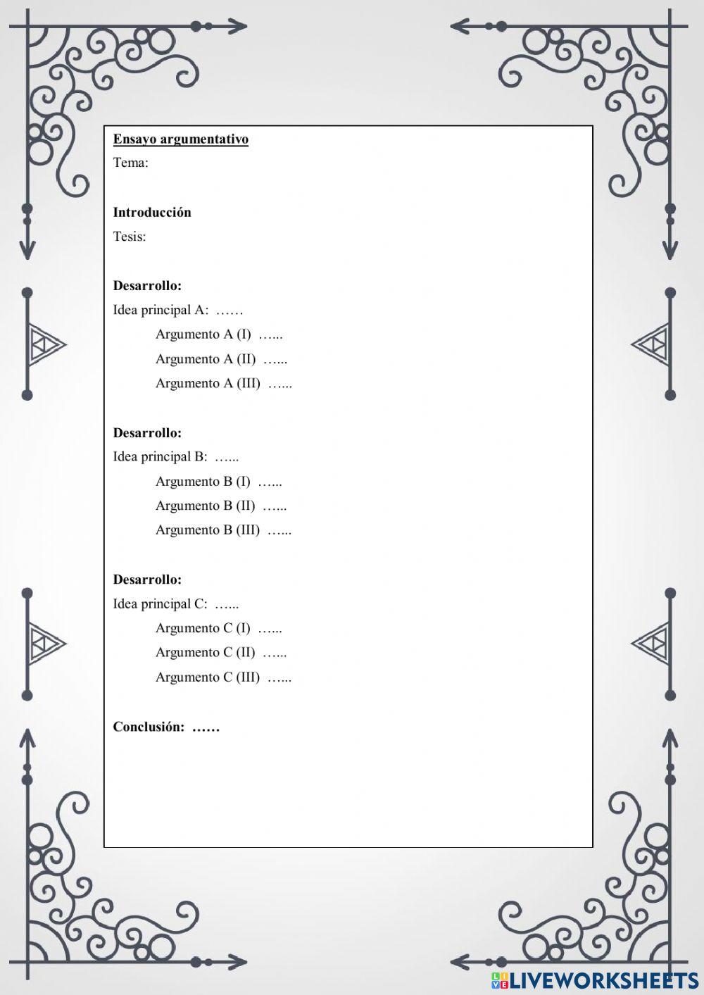 Esquema ensayo argumentativo3