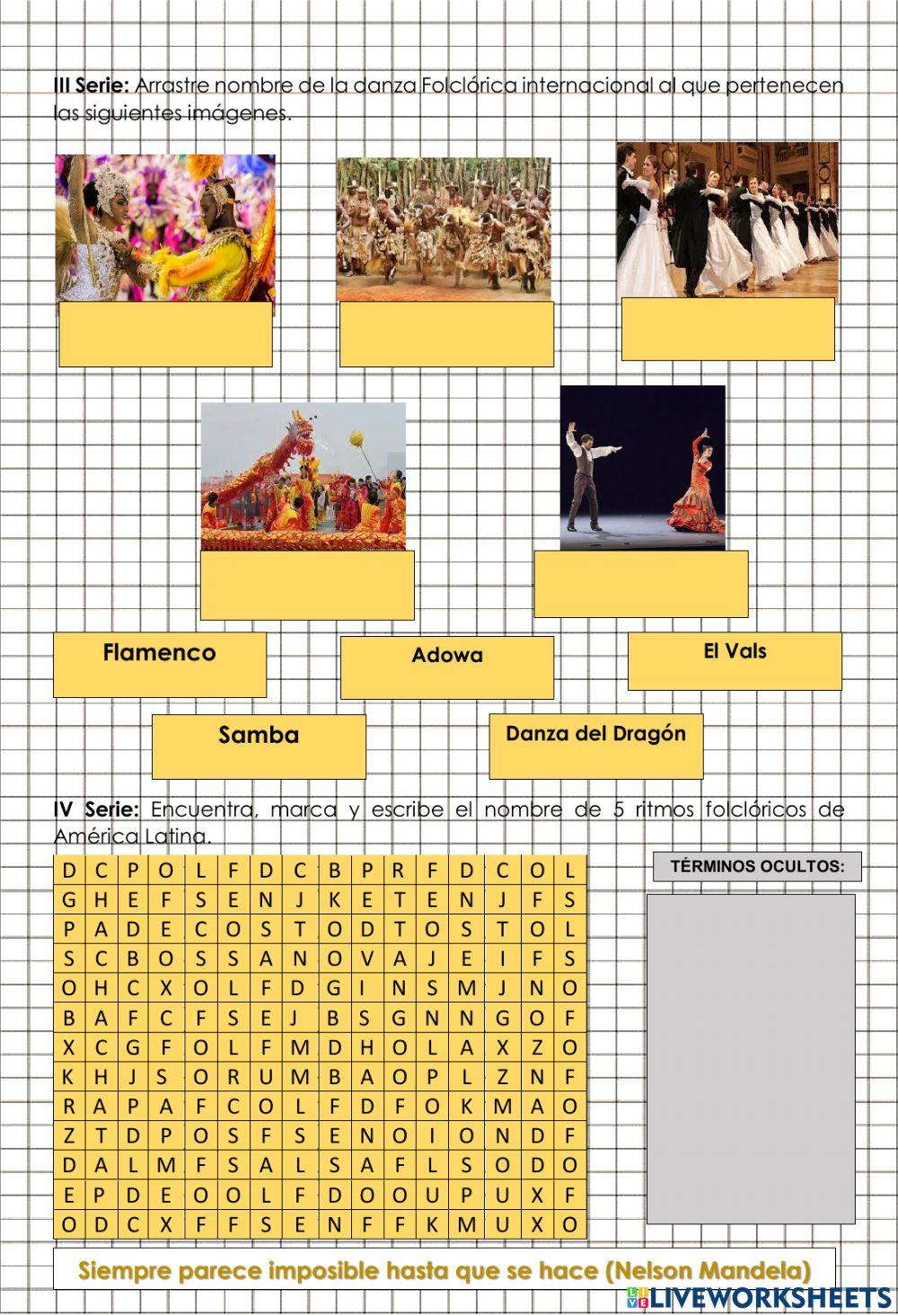Evaluación - Expresión Artística III Unidad V.B