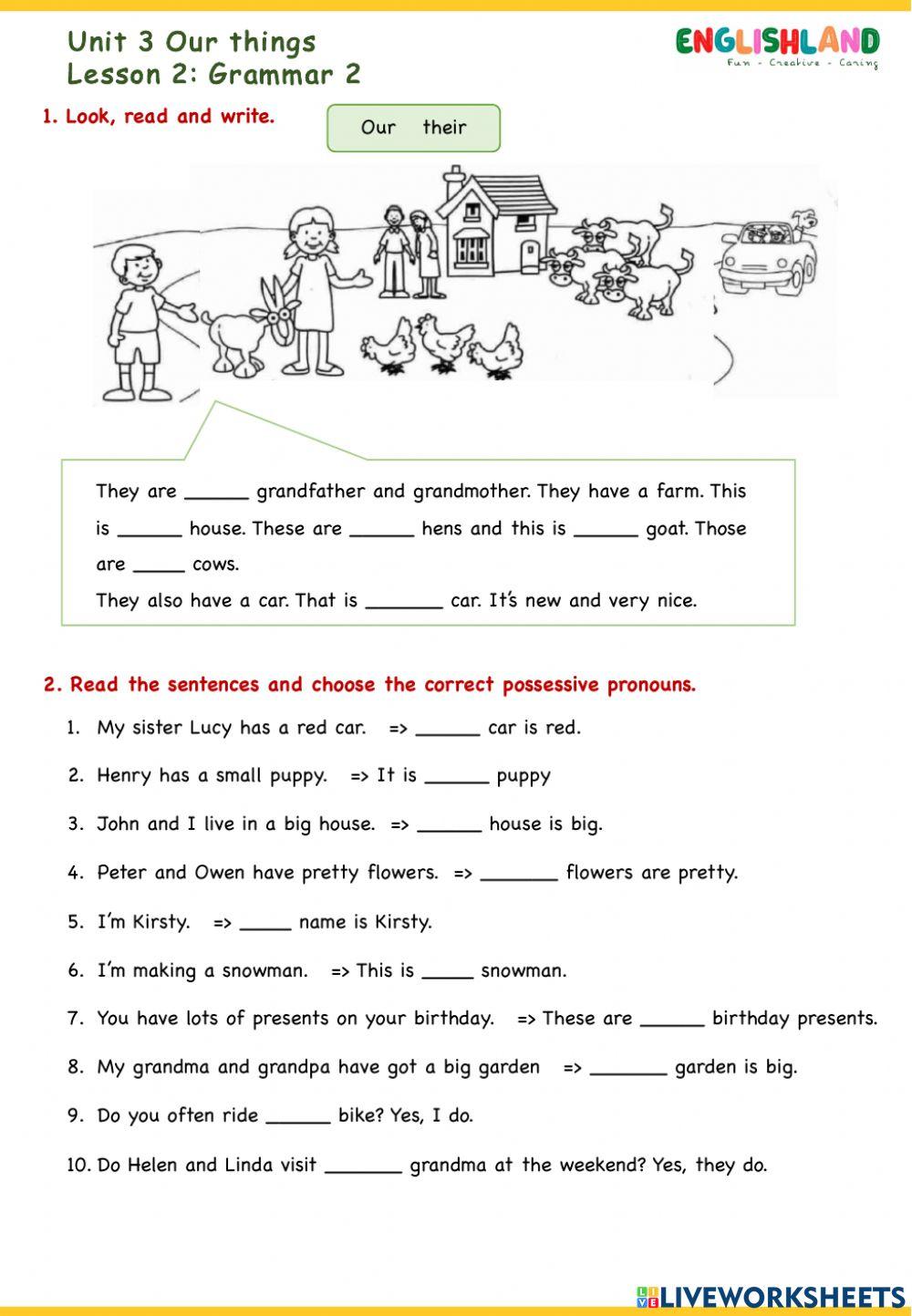 U3 Lesson 2 grammar 2
