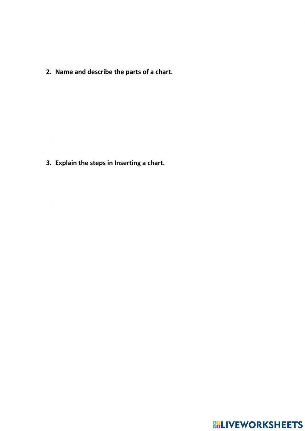 Lesson 3 different Types of Charts used in Excel