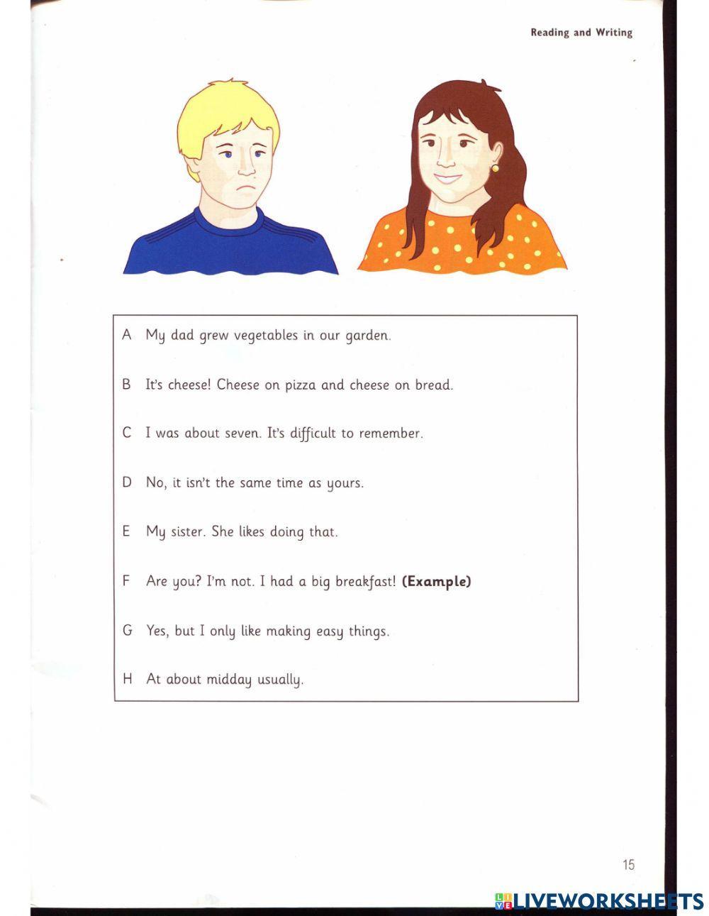 Flyer - Test 1 - Book 1 - Reading&Writing