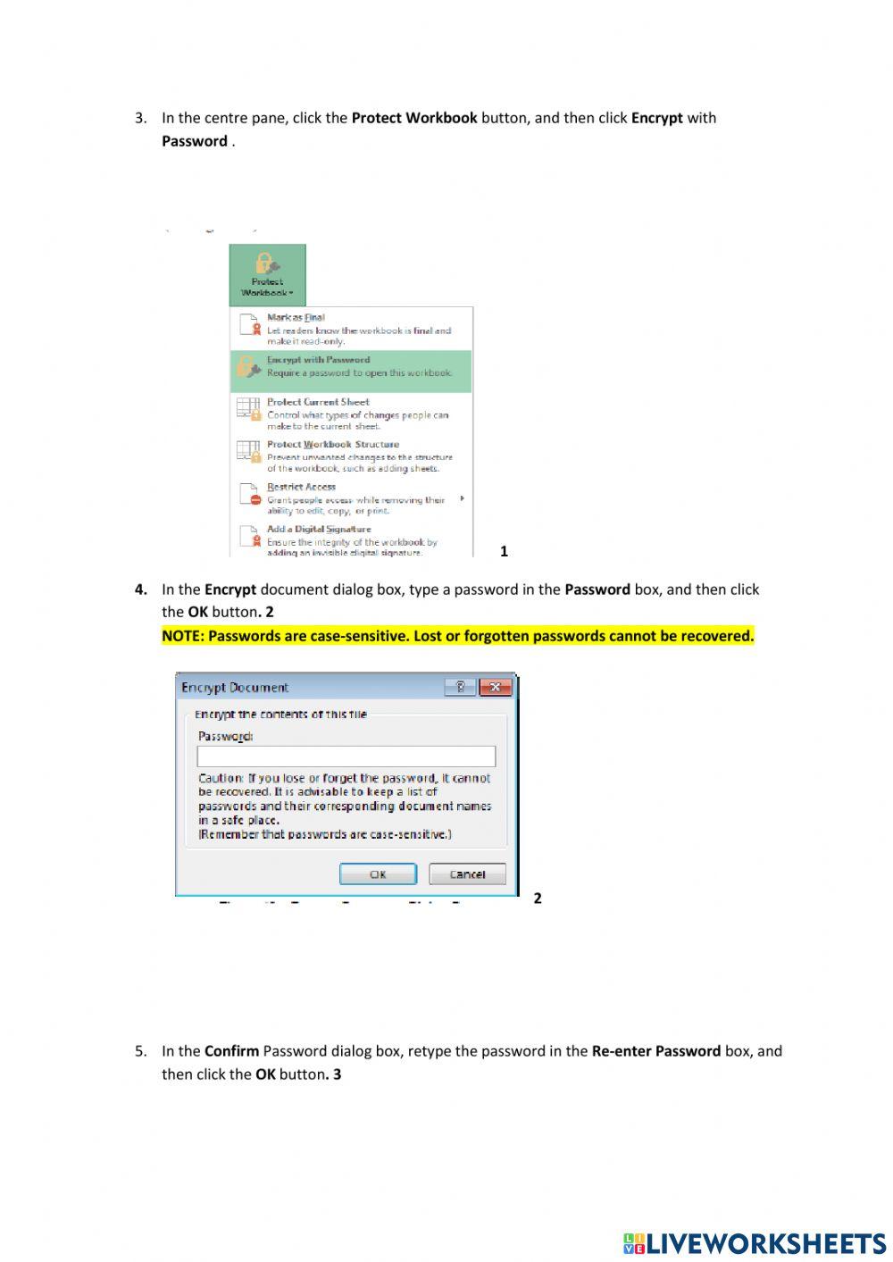 Lesson 7   Using Functions and Formulas