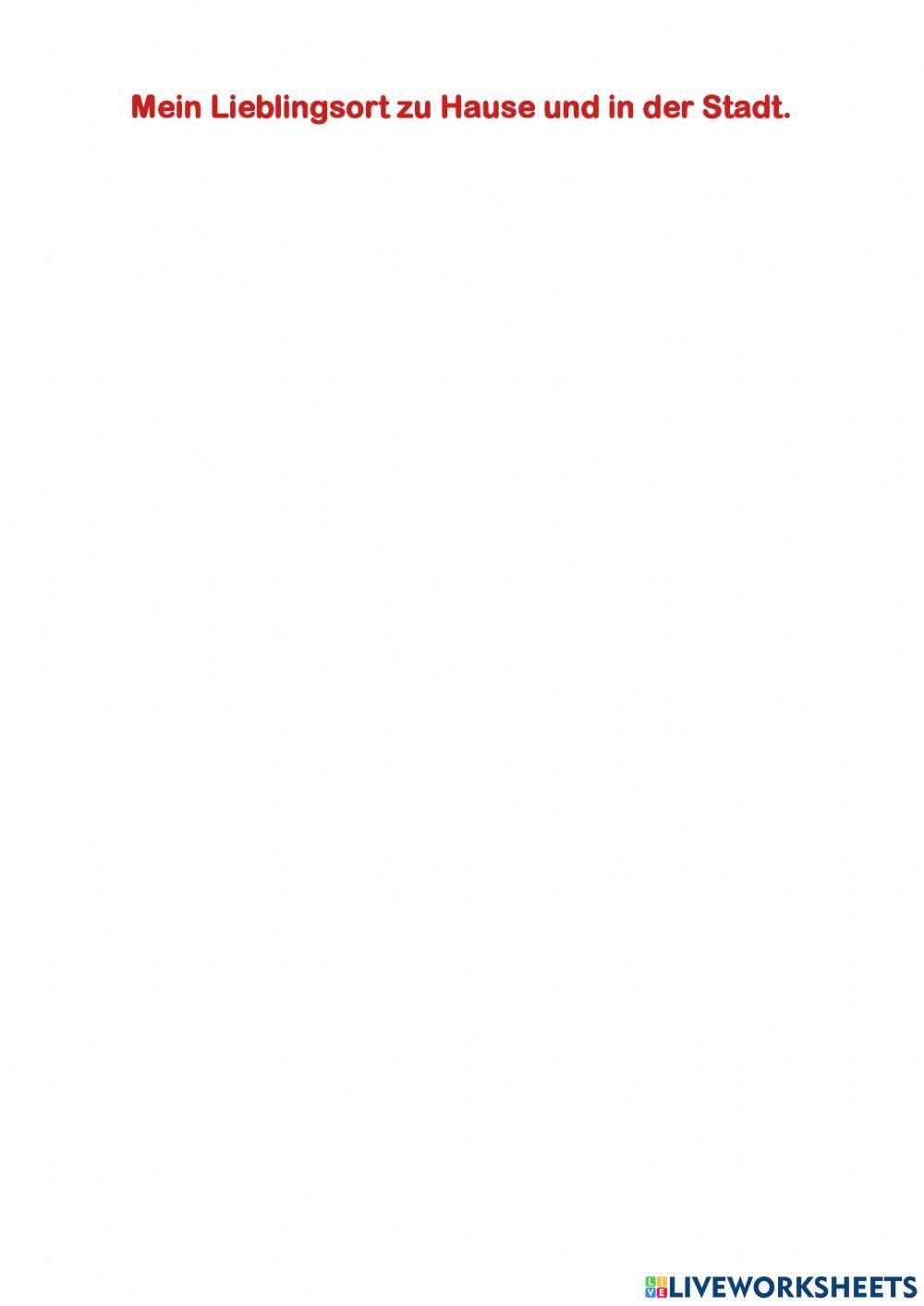 mein Haus meine Stadt