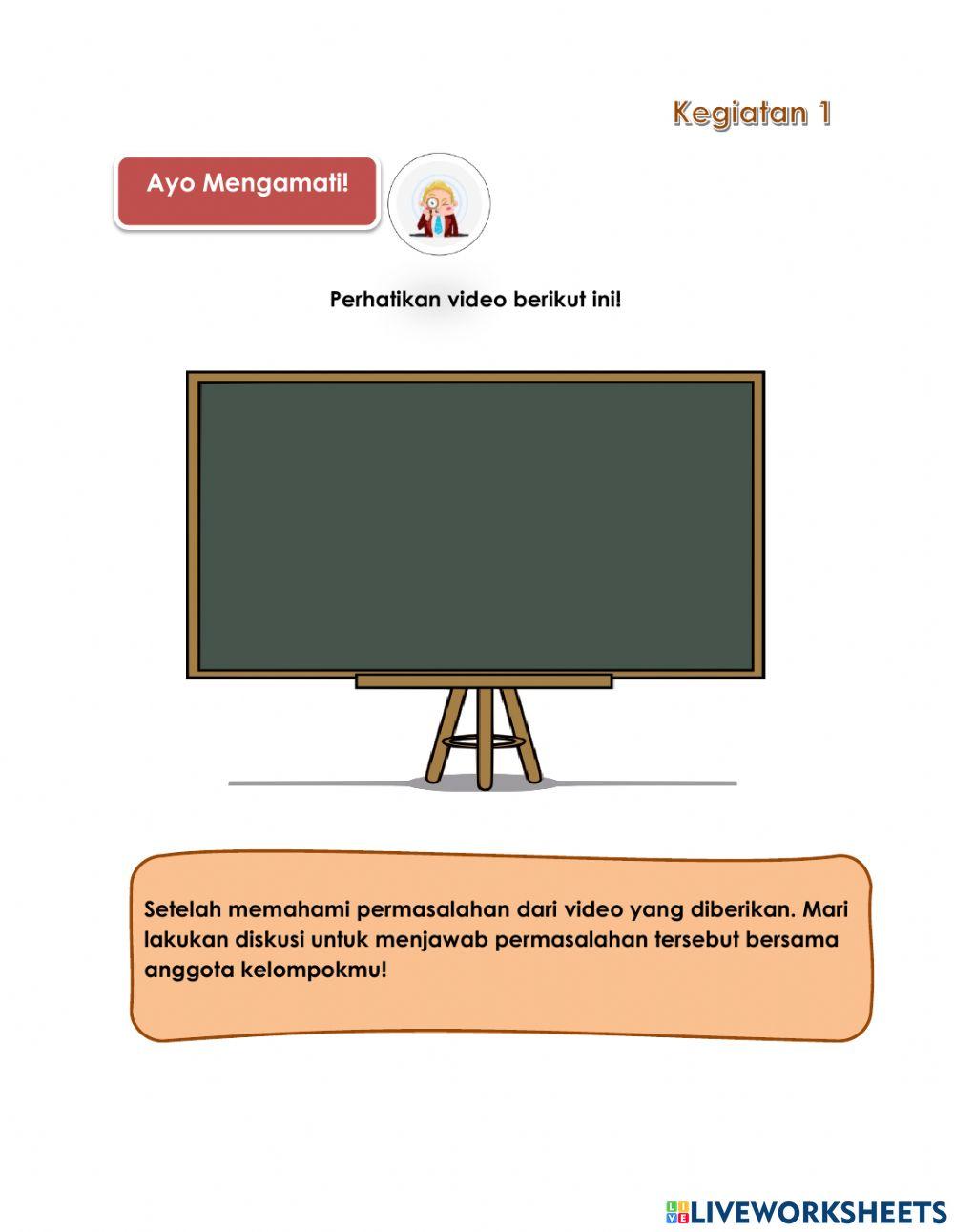 E-lkpd 2 spldv menggunakan metode substitusi