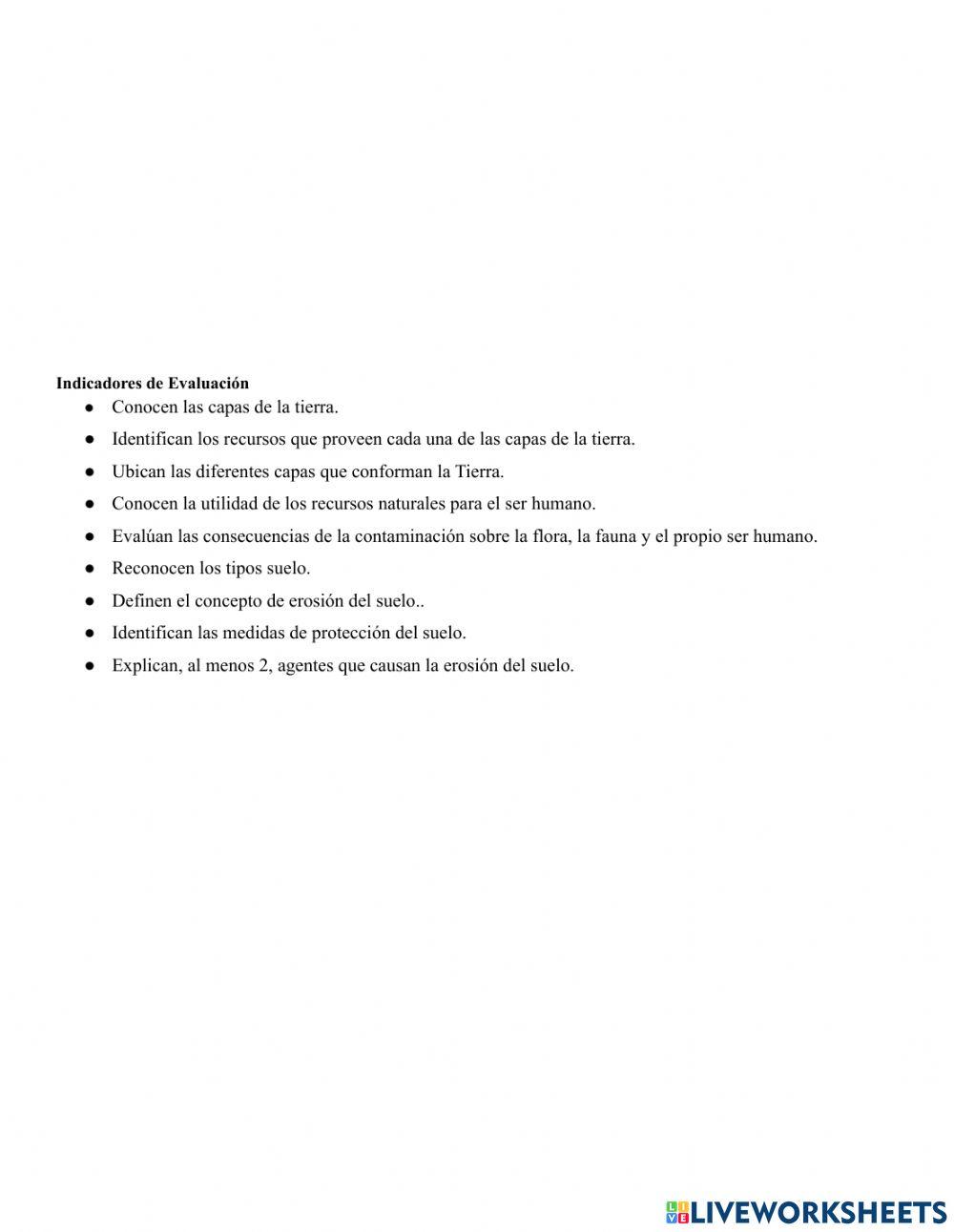 Evaluación unidad I