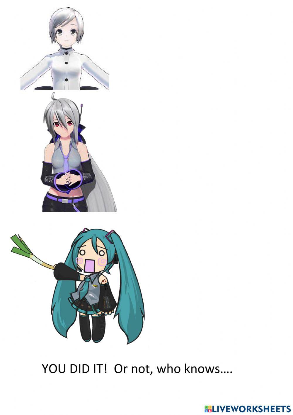 Guess the utau-fanloid