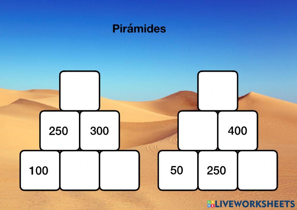 Pirámide centenas 3