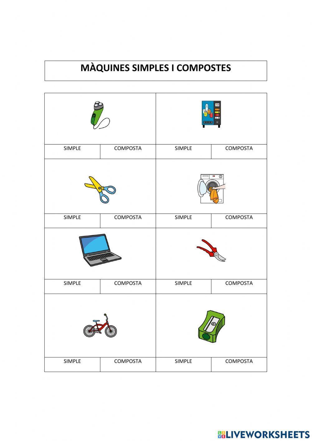 maquines simples i compostes