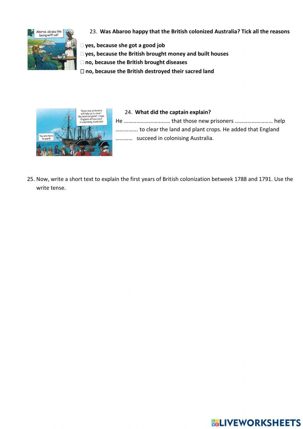 How the British colonized Australia