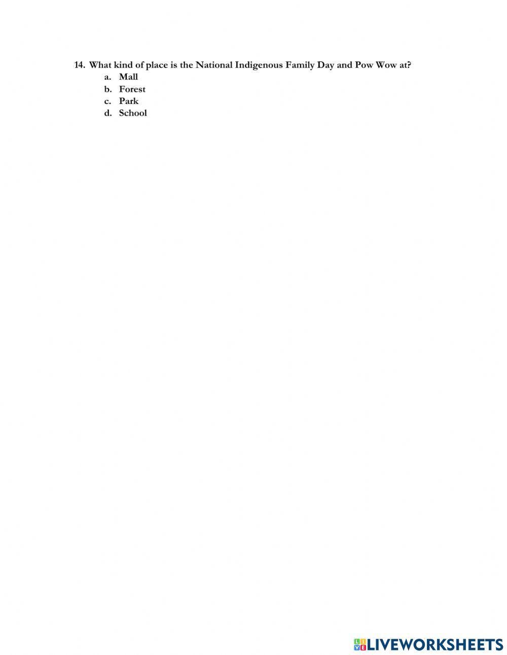 RIII National Indigenous Peoples' Day in Canada 2022