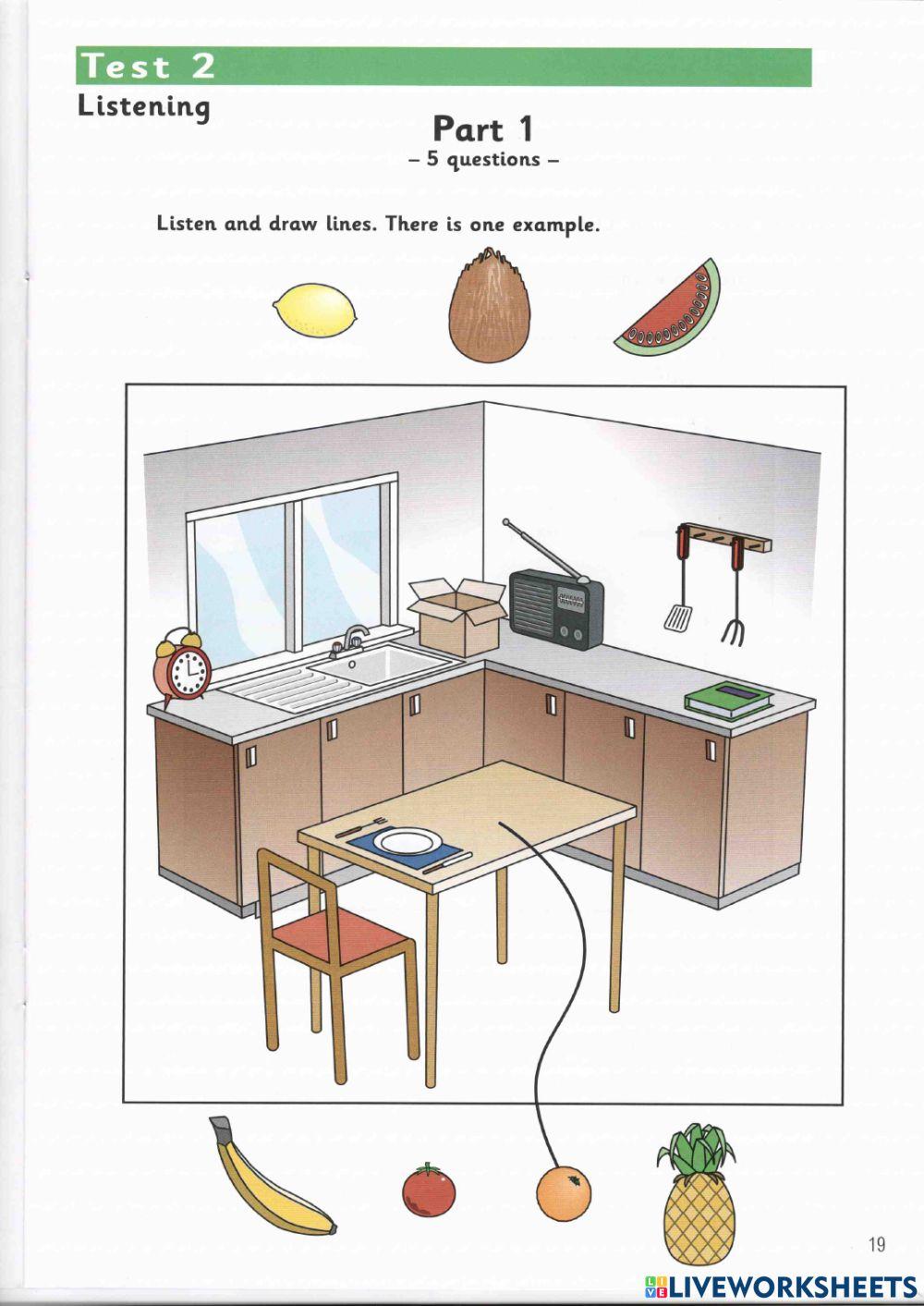 Starter-Test 2- Book 1-Listening