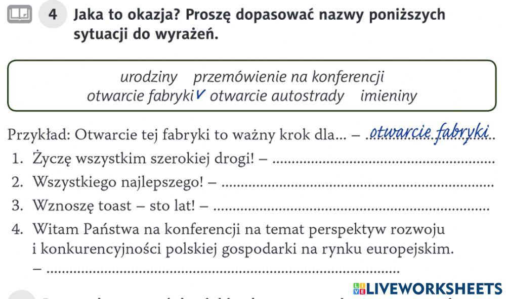 Sytuacja i wyrażenie