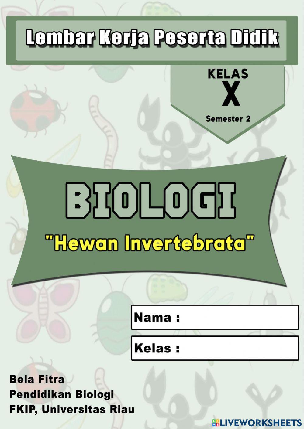 Praktikum cacing dan belalang